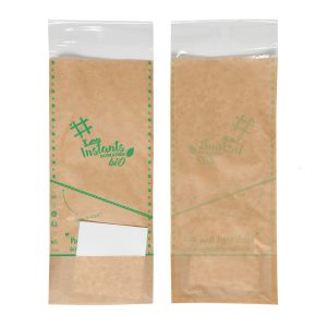 Brown greaseproof kraft Fresh Food Bag 50/50 BIO